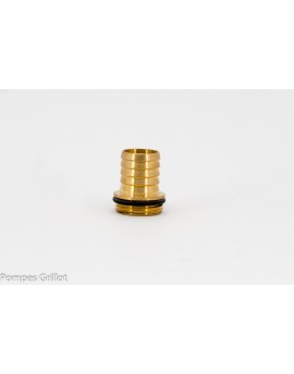 raccord cannelé laiton filetage 26/34 ou 1"